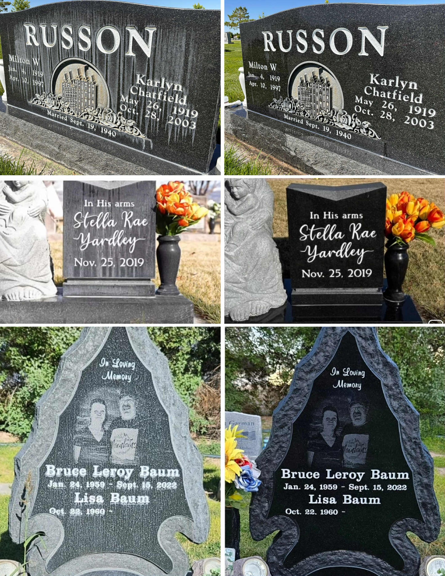 Eleven11 TKO Hard Water Headstone Cleaner (32fl oz) w/ Spray Bottle